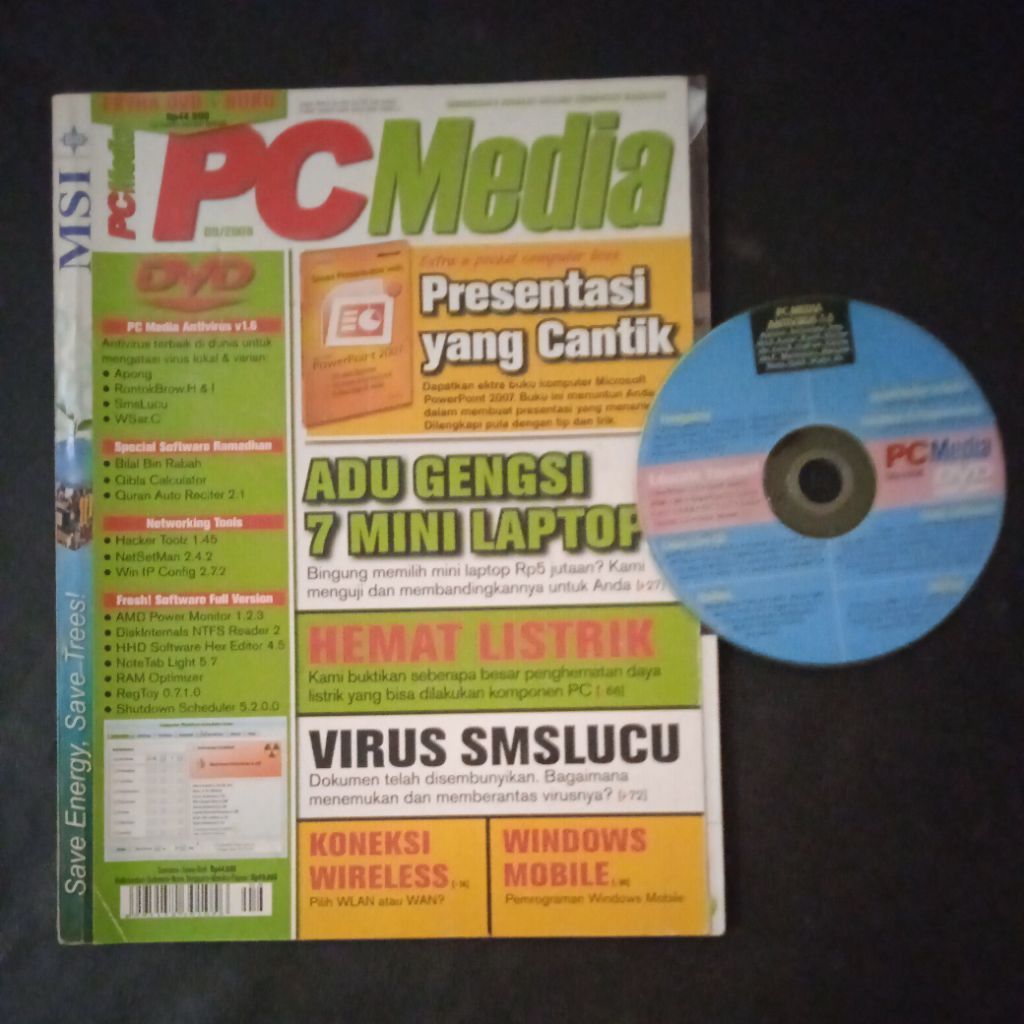 Majalah PC MEDIA 2008 edisi 9