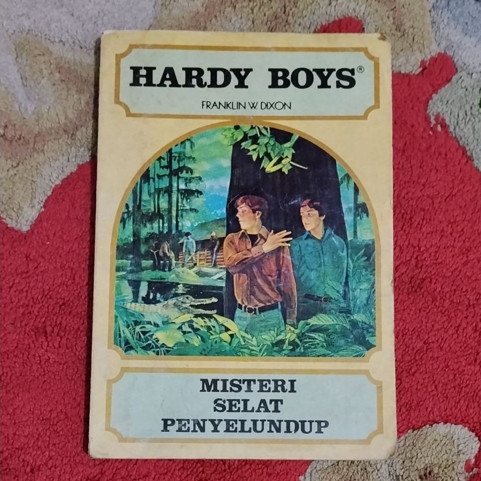 Novel Franklin W. Dixon The Hardy Boys series "Misteri Selat Penyelundup" 100%ORI preloved koleksi p