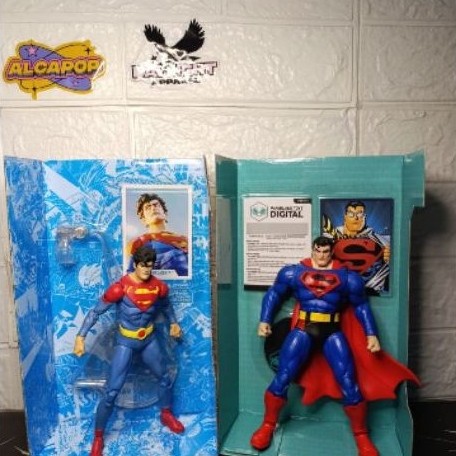 Set Superman action figure