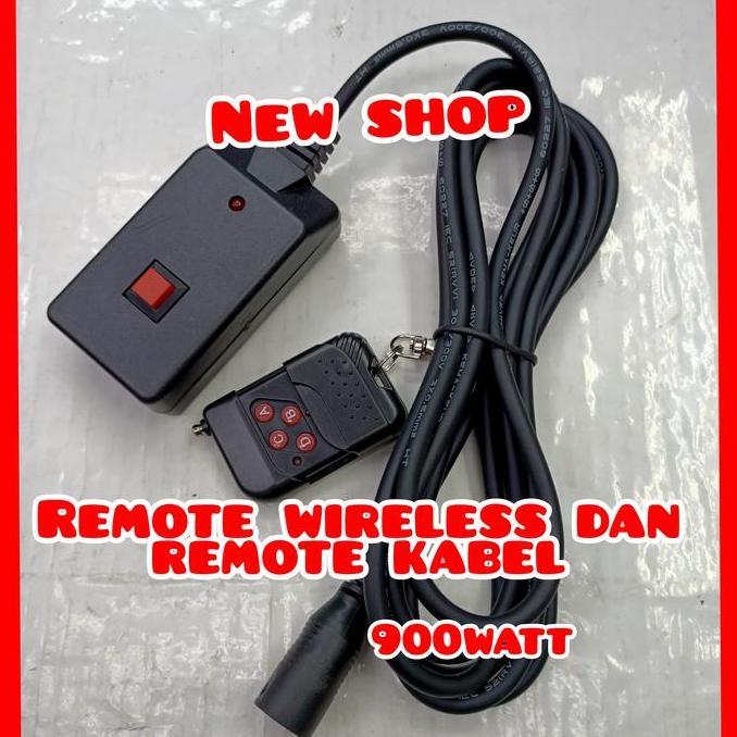 Remote Mesin Asap/Fog Machine 900Wat