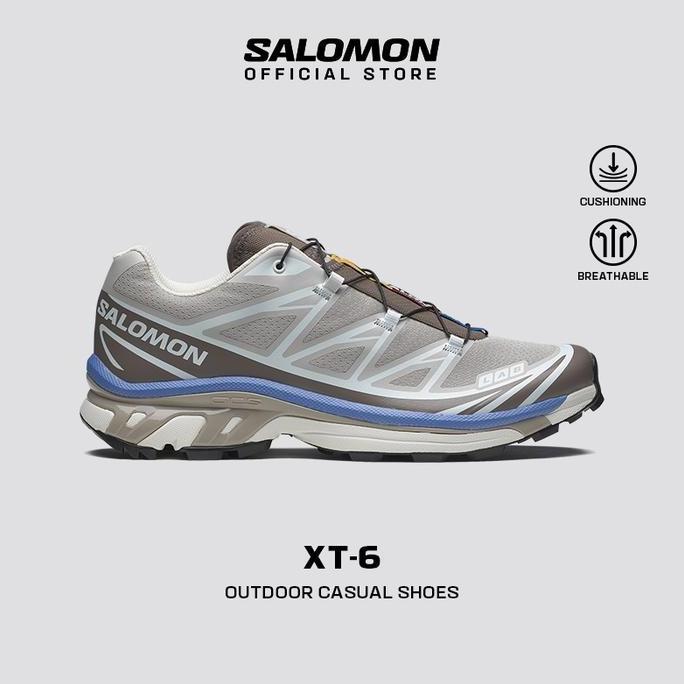 Salomon Xt-6 Unisex Trial Running Shoes Sepatu Sports Sneakers Olahraga Hiking Shoes - L47739100