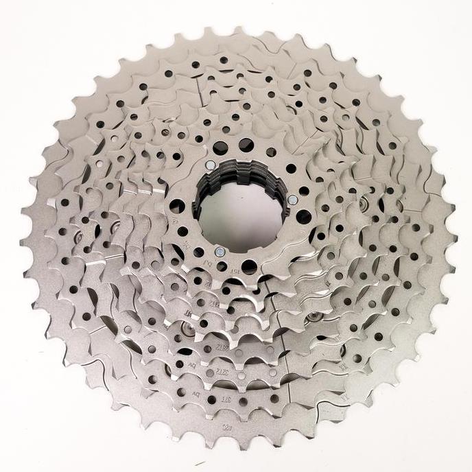 Shimano Deore Cs-M4100 Cassette 10-Speed - Sprocket Sepeda Mtb 10 Speed - 11/42T 11/46T