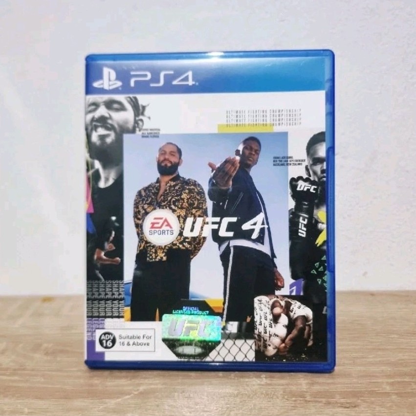 UFC 4 game Bd Ps4 - Kaset PS4 original second
