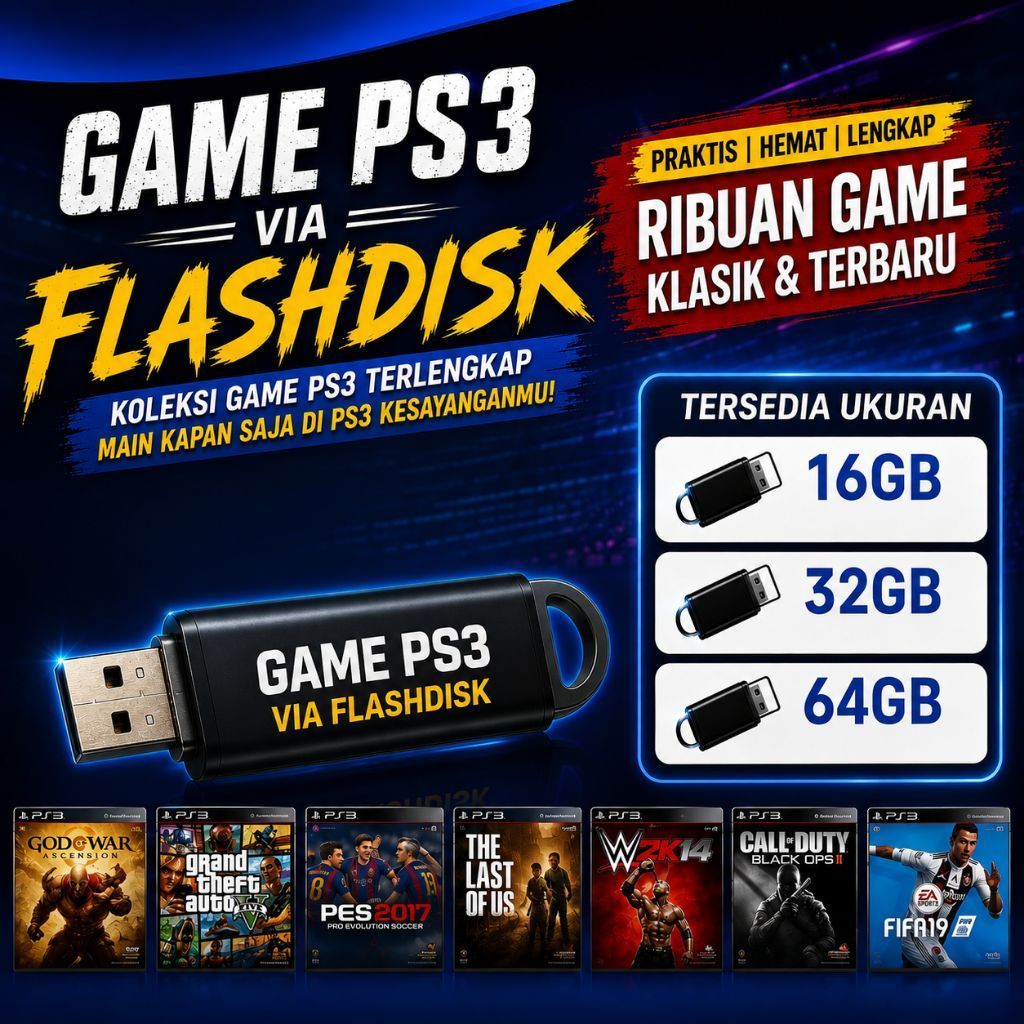 FLASHDISK GAME PS3 FULL GAME