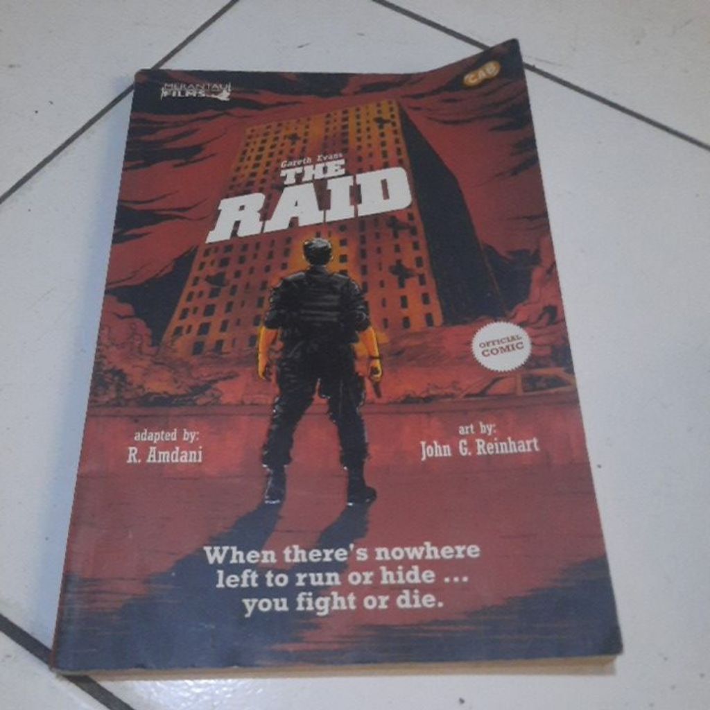 KOMIK THE RAID - GARETH EVANS
