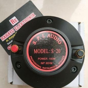 DRIVER TWEETER SPL AUDIO S 20 S-20
