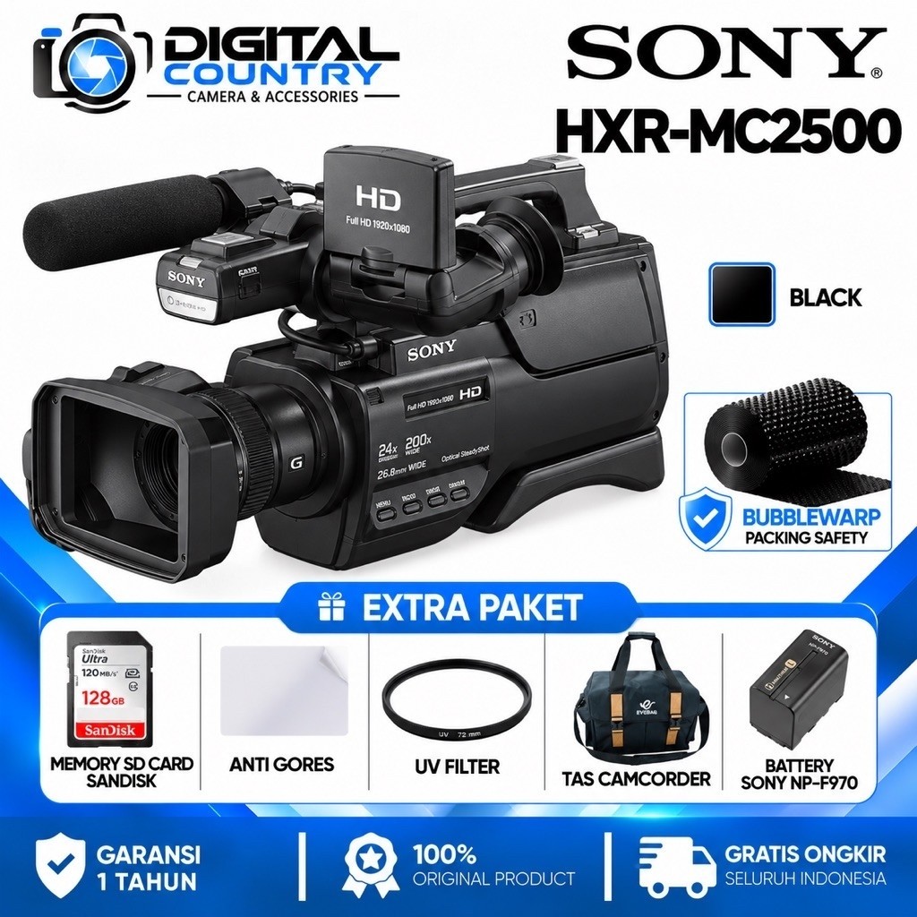 SONY HXR-MC2500 AVCHD CAMCORDER / SONY HXR-MC2500 CAMCORDER / SONY HXR-MC2500