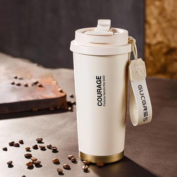 Thermos Cup Jumbo Stainless Steel Vacuum Termos  Estetik Tahan Panas Dan Dingin