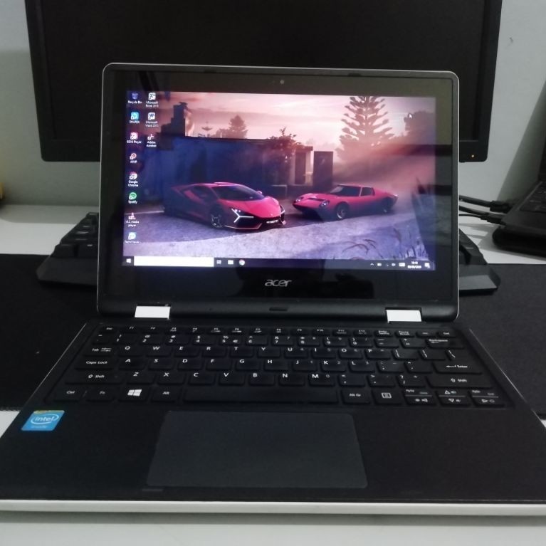 LAPTOP NOTEBOOK ACER ASPIRE R3 131T TOUCHSCREEN 4GB RAM 500GB HDD WIN 10 SIAP PAKAI