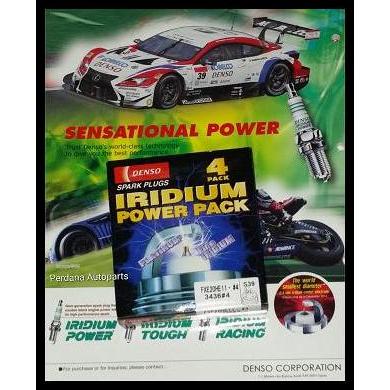 DISKON BUSI DENSO IRIDIUM FXE20HE11 X1PC CROSS NGK DILZKAR6A11 