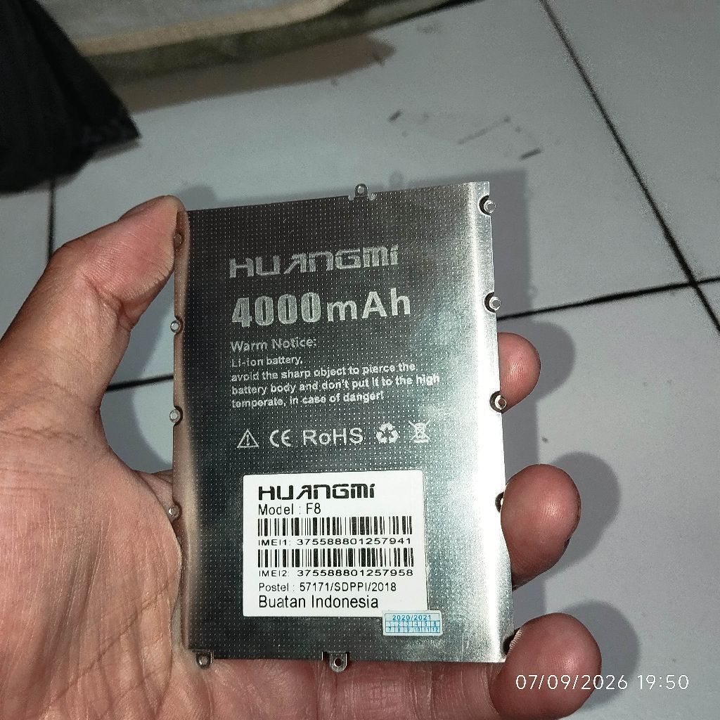Tutup Mesin HP China Huangmi F8 Note Ori Copotan