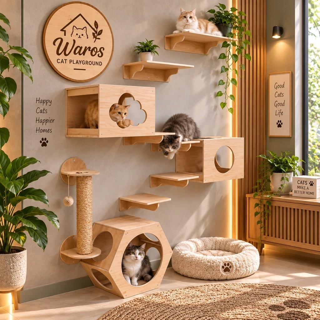 Cat Playground / Cat room/ Rumah kucing