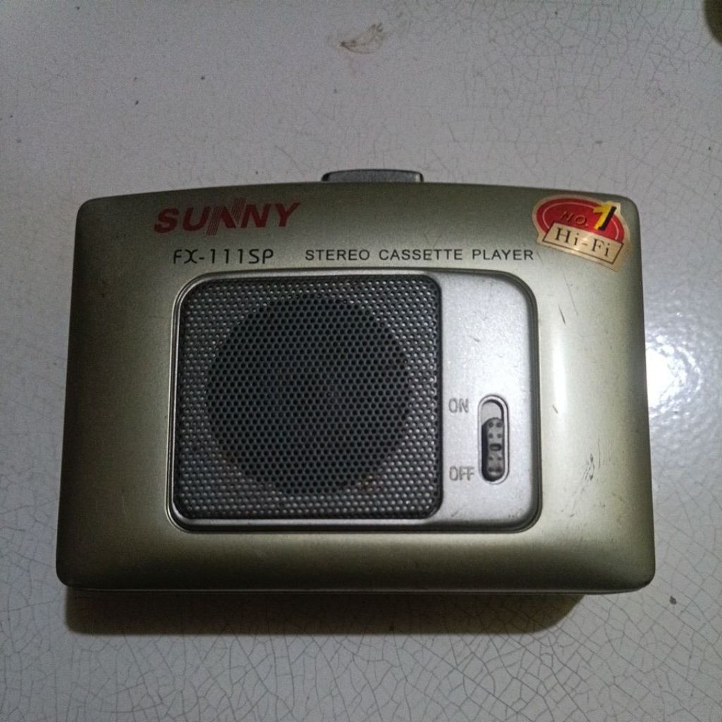 Walkman sunny (bahan-display)