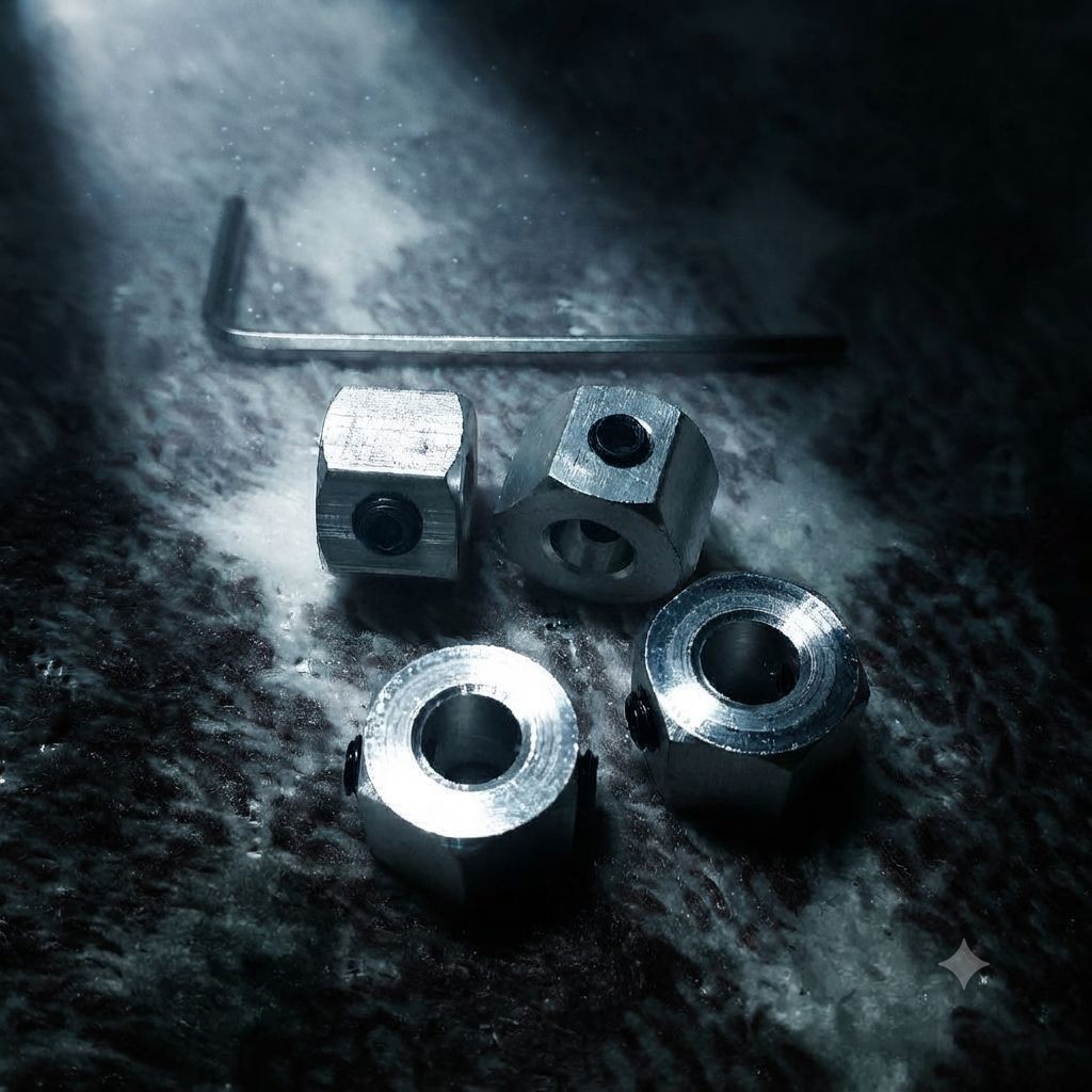 adapter hex roda 5mm ke 12mm untuk mobil mainan rc wpl d12 wpl d42 dll