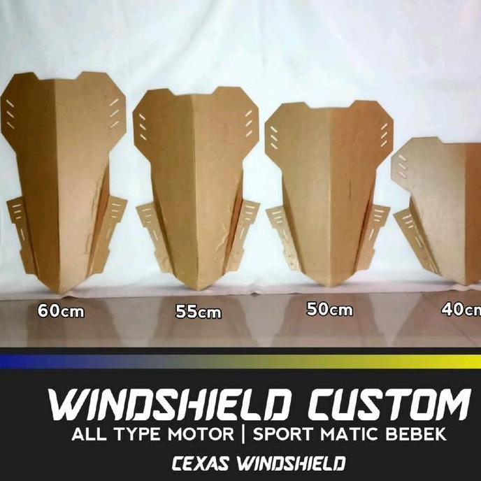 windshileld custom, visor custom, visor touring, beat, vario, nmax, lexy, vixion, tiger, verza, byso