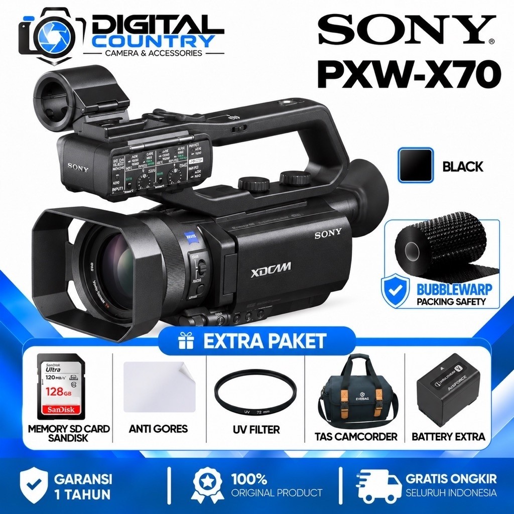 SONY PXW-X70 PROFESSIONAL XDCAM CAMCORDER / SONY PXW-X70 / SONY PXW X70