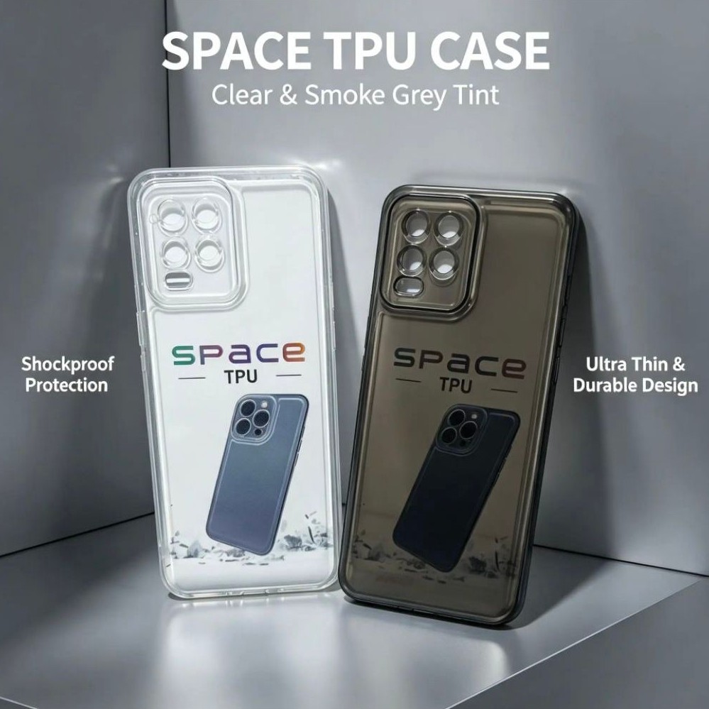 SoftCase Casing Realme 8/Realme 8 Pro/8i Silikon Bening Transparan Tpu Airbang