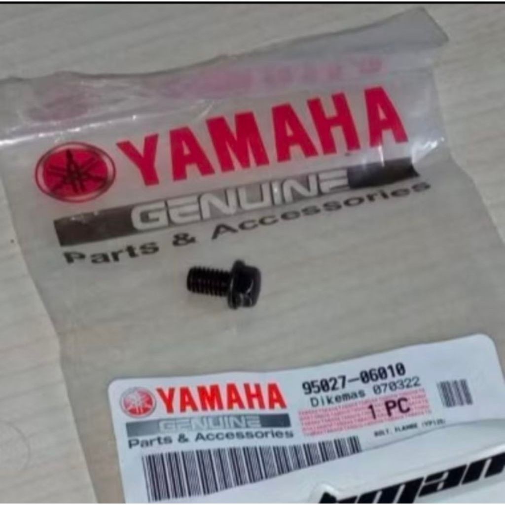 Baut Klem Gear Depan Yamaha Jupiter MX 135, MX King, R15, Vixion, Byson, Xabre, Vega ZR 95027-06010
