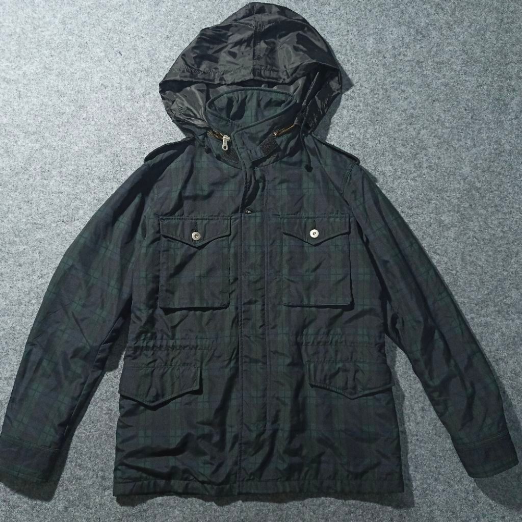 Parka tartan m65 field jacket