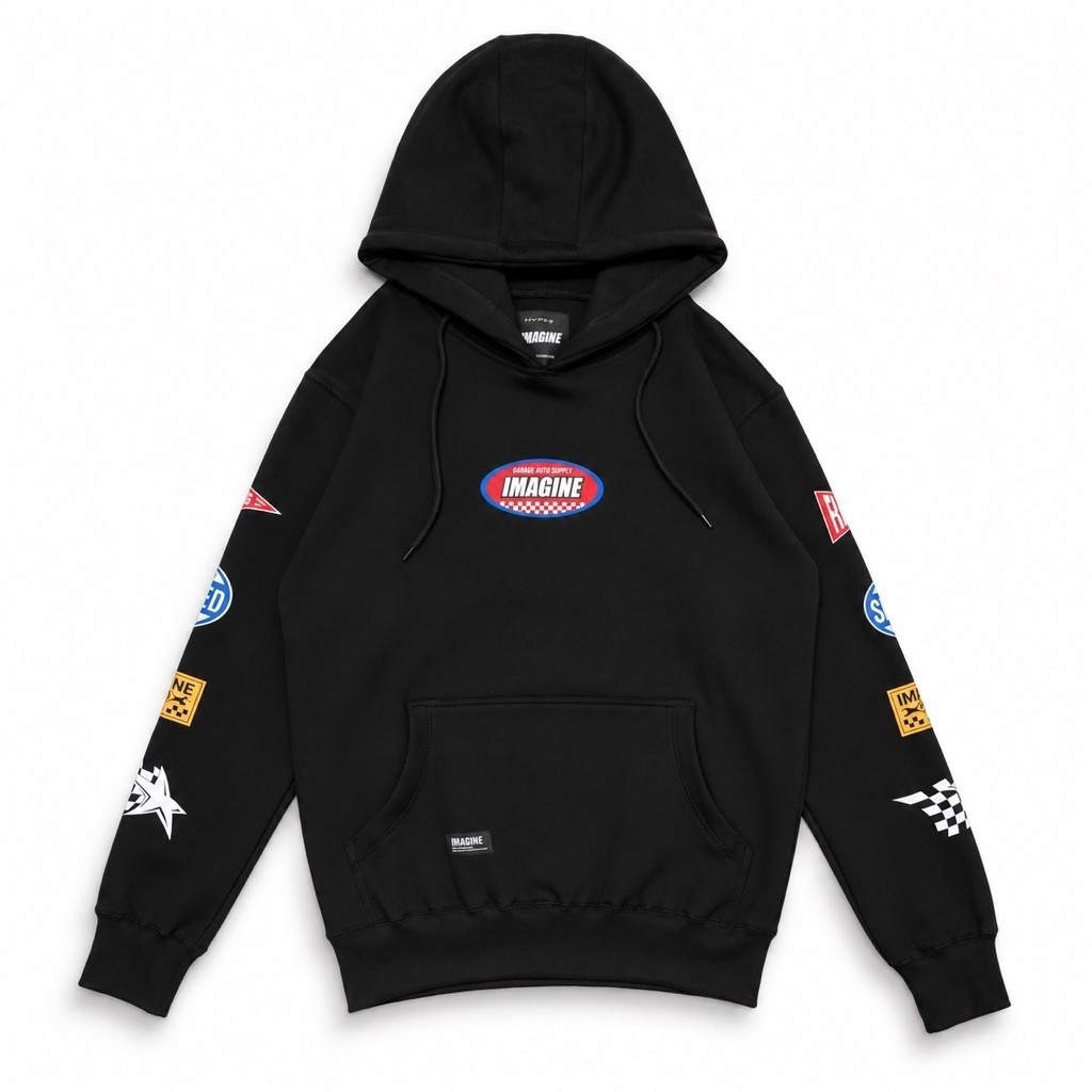 Imagineco Sweater Pullover Hoodie Unisex Regular “Speed"
