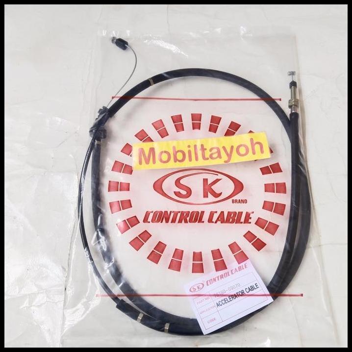 TERLARIS KABEL GAS TOYOTA VIOS LIMO OLD KABEL ACELERATOR TOYOTA VIOS / LIMO OLD 