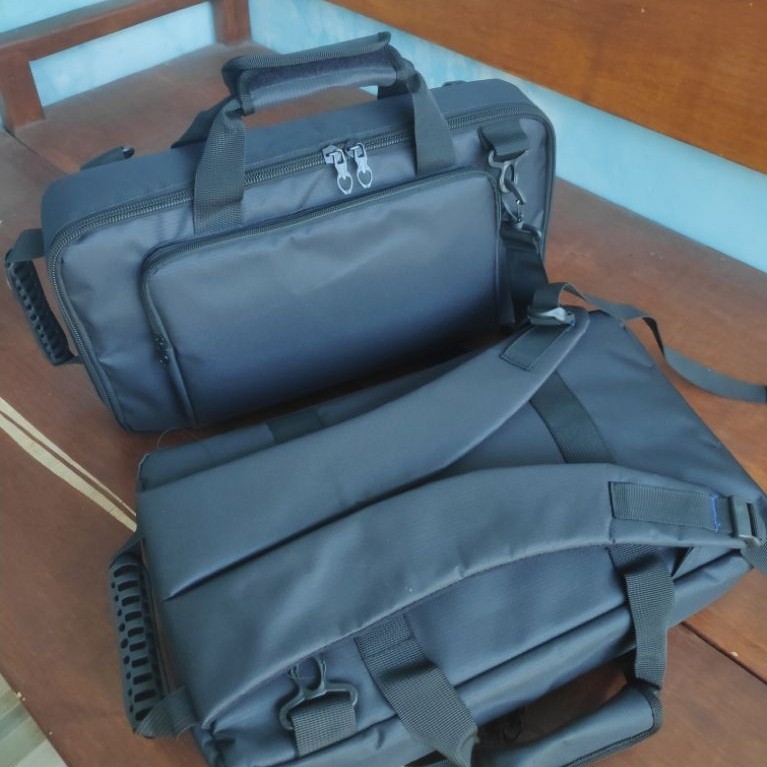 Marofaza 1 Tas Efek Gitar Korg AX1500 45x25x9cm Tas Pedal Gigbag Softcase Effect Pedal Tas Efek Musi