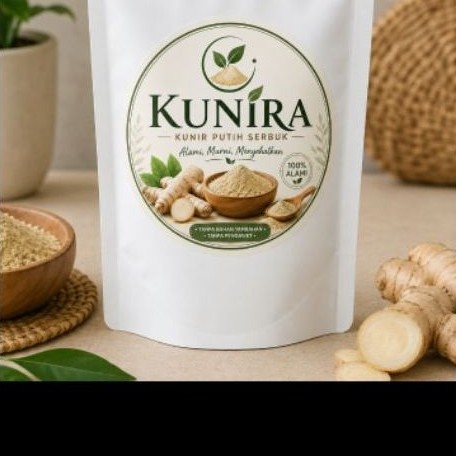 Kunira kunir putih celup teh kunir putih