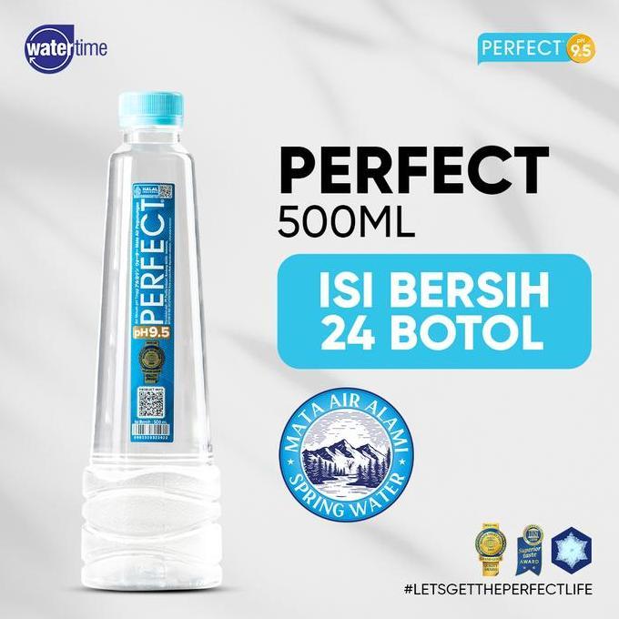 Perfect Alkaline Water 500 Ml Ph 9,5 (Instan)