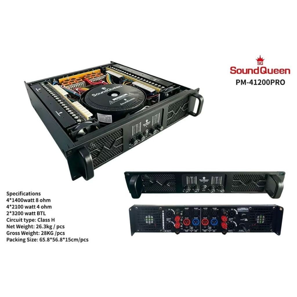 POWER SOUNDQUEEN PM41200PRO/ Power Soundqueen Pm41200Pro/ power soundqueen pm 41200pro