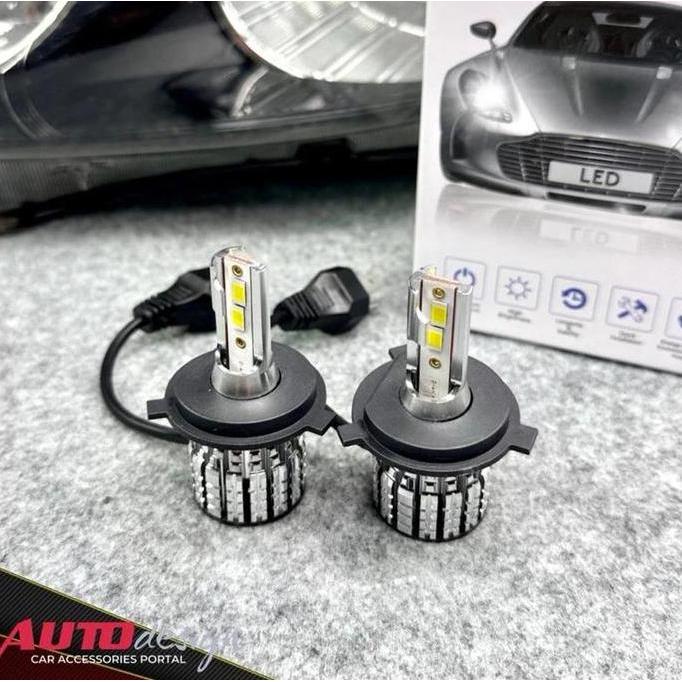 Terbaik ADS6 Lampu LED Mobil 50Watt 12Volt Putih 6000K H1 H3 H4 H7 H8 H11 H16 Terimakasih