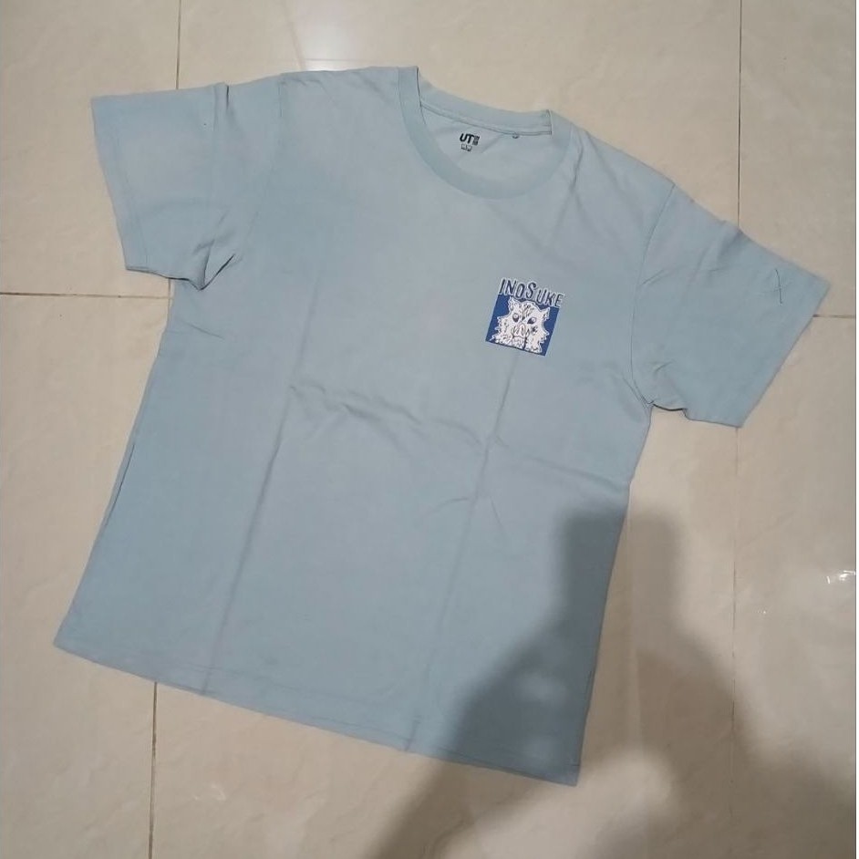 Preloved Kaos Uniqlo X Demon Slayer Second
