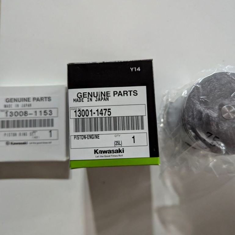 piston set b75 ninja r kawasaki