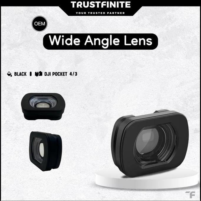 TERBARU - OEM Wide Angle Lens Filter for DJI Pocket 3 / DJI Osmo Pocket 3 / DJI Osmo Pocket 4