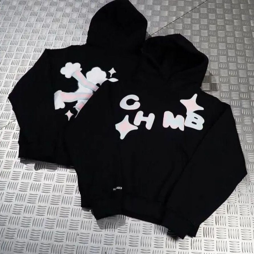 [ORIGINAL 100%] HOODIE CHMB SHOOTING LOVE - BLACK