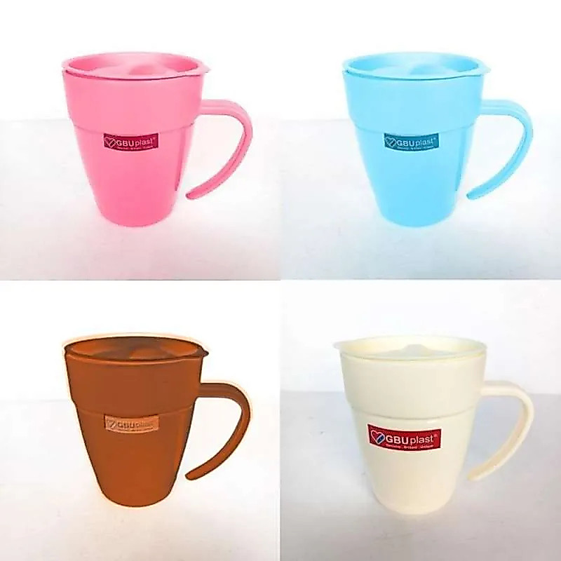 GBU Plast Cangkir Mug Plastik Kimmy MC-203 GBU Plast 350 ml