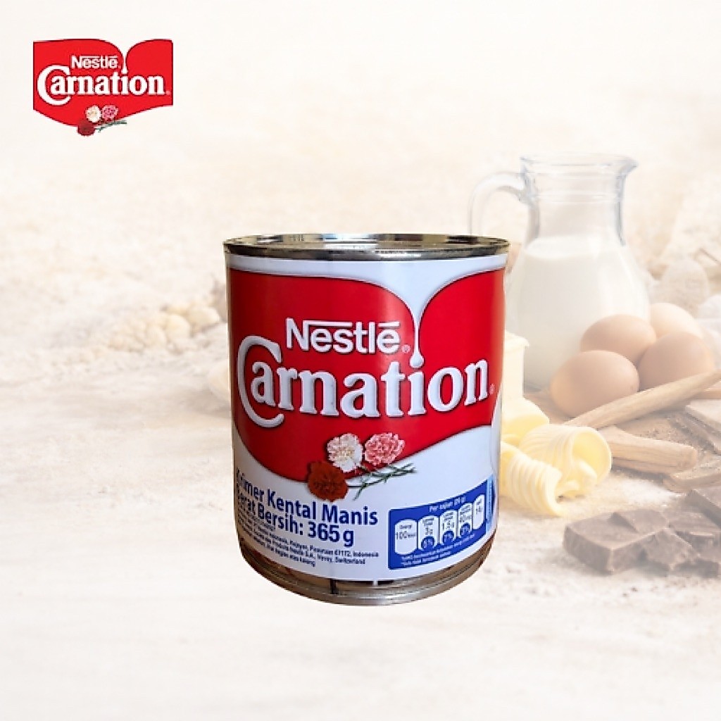 Carnation Krimer Kental Manis 365g | Susu Kental Manis Carnation | Krimer Kental Manis exp: Maret 20