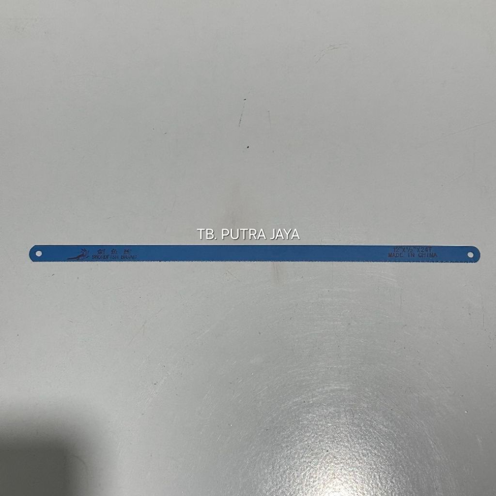 Mata Gergaji Besi Swordfish Brand 12" Inch Mata Gergaji Tangan Manual Hacksaw Blade Flexible Origina