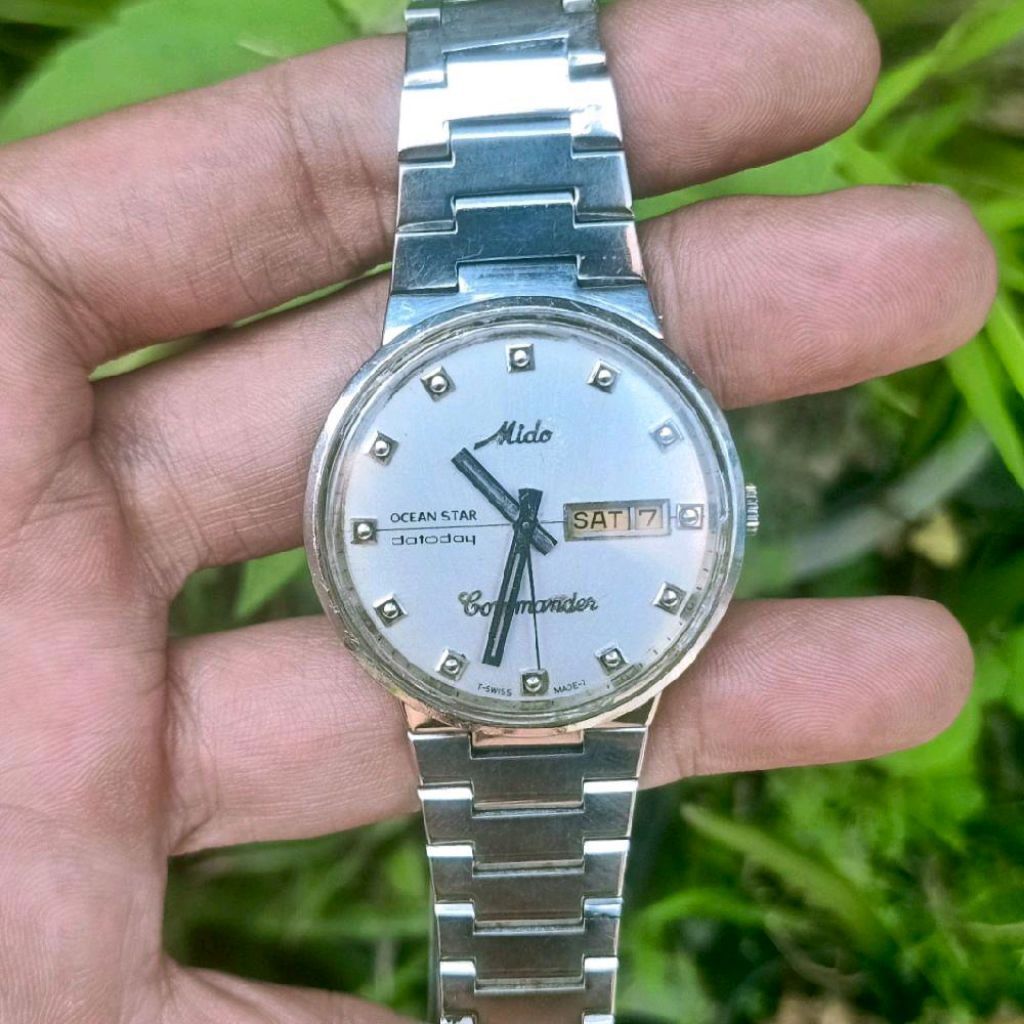 Jam Tangan Mido Commander Automatic Original