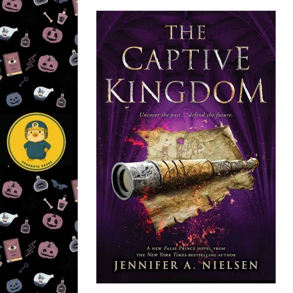 100% ORI Novel THE CAPTIVE KINGDOM Jennifer A Nielsen (Brand New, English, Paperback) Ascendance Ser
