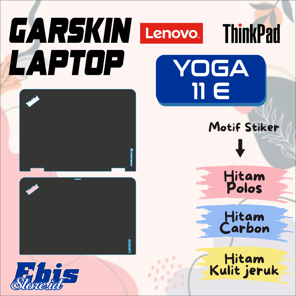 STIKER COVER LAPTOP LENOVO YOGA 11E