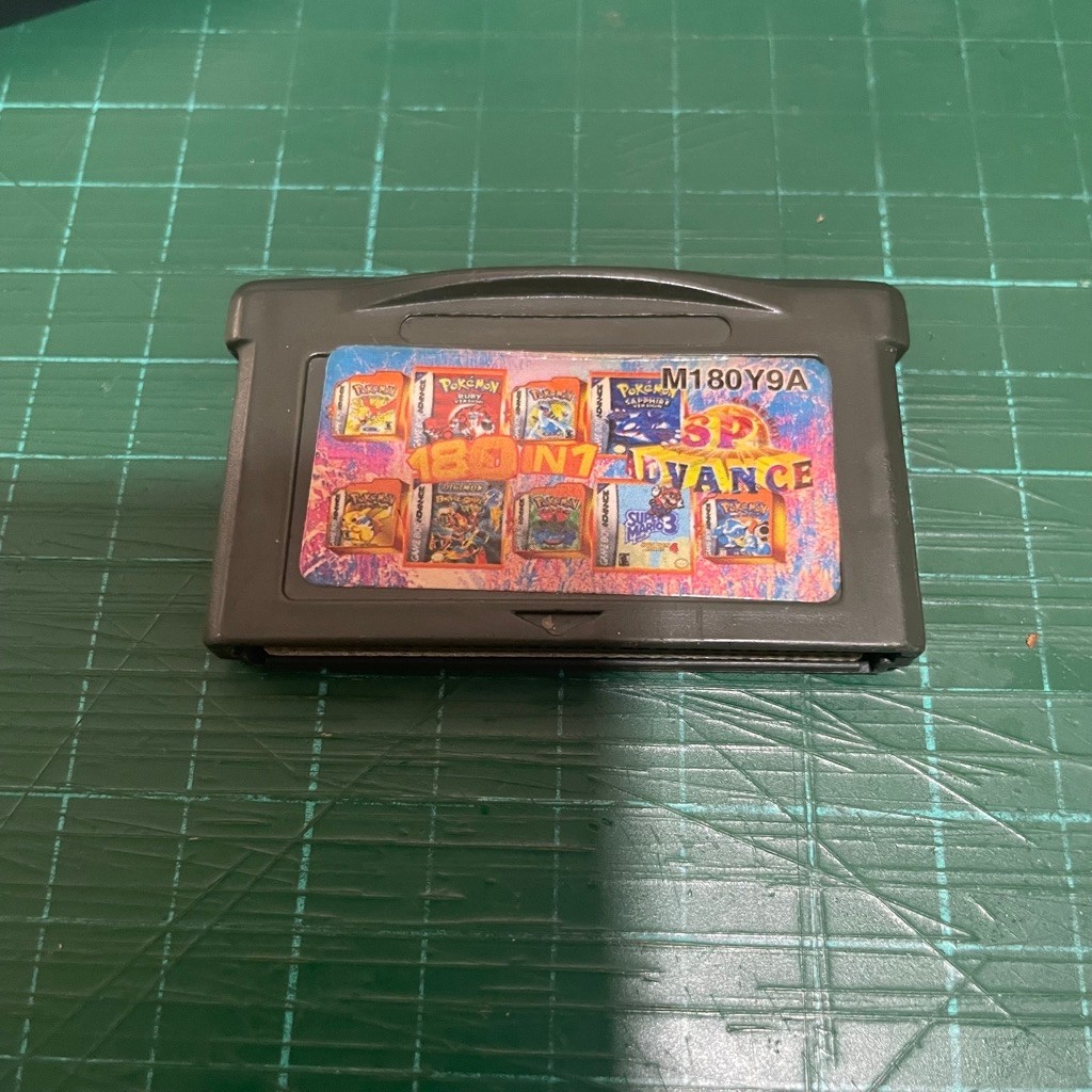 Kaset Multi Pokemon Ruby Sapphire Mario Bros 3 Digimon Gameboy Advance GBA SP NDS