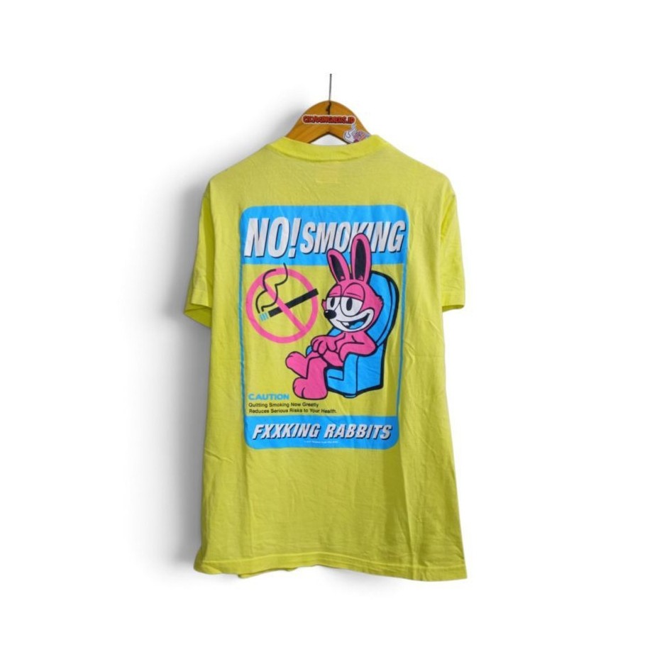 FR2 FXXKING RABBITS - NO SMOKING Streetwear tee