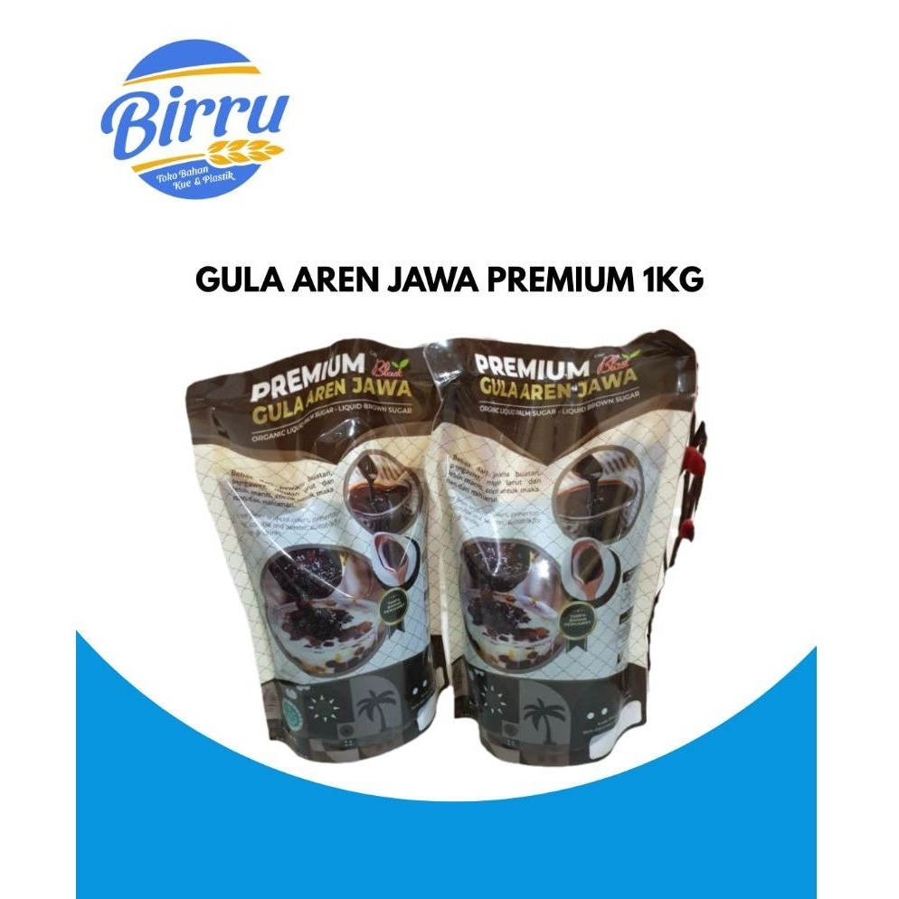 Gula Aren Cair Jawa Premium 1kg - Manis Alami, Mudah Larut, Aroma Karamel