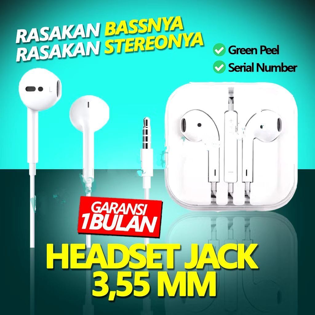Headset Jack 3.5mm For Iphone 6 6g 6s 6s+ 7 7plus 8 8g 8plus ORIGINAL Hf Handsfree Full Bass
