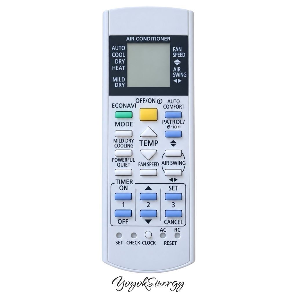 REMOTE AC SPLIT PANASONIC MULTI | REMOTE AC PANASONIC MULTI