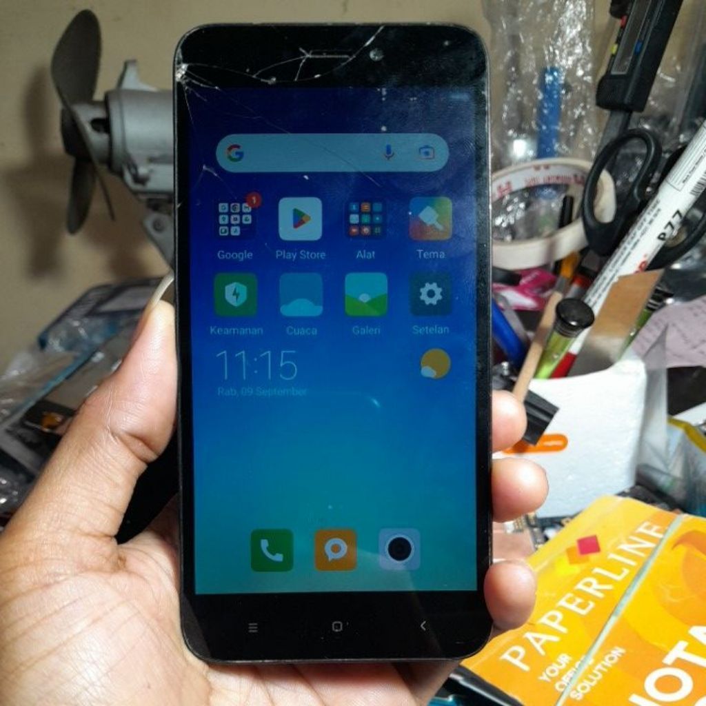 lcd redmi not 5a minus ts