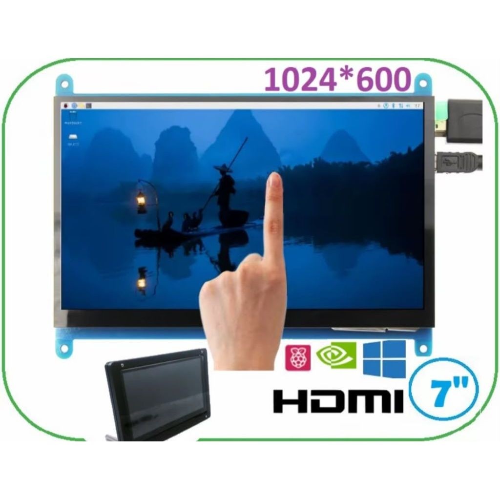 Monitor 7 Inch Resolusi 1024*600