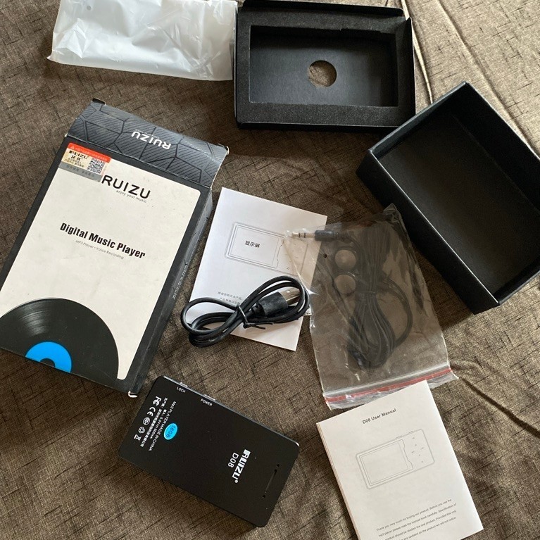Ruizu D08 Digital Music Player (MP3/MP4 Player)