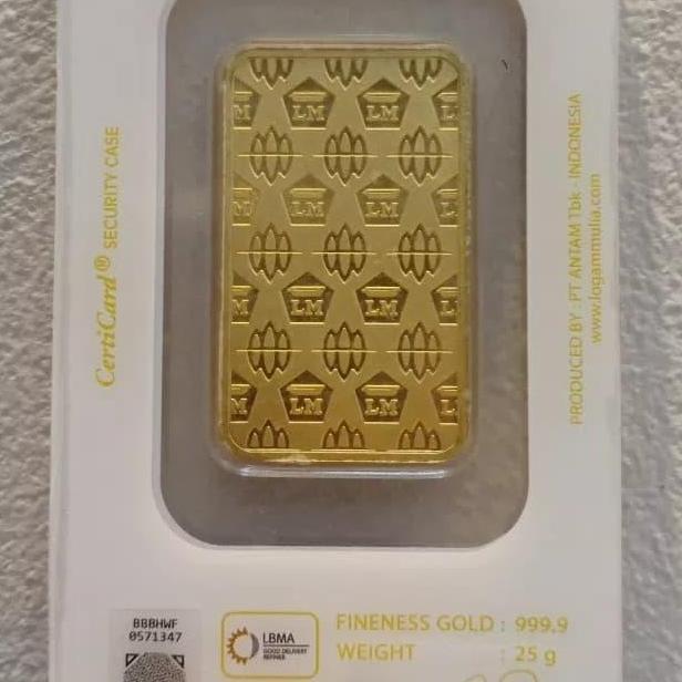 SUNEOWARUNG716 - LOGAM MULIA LM 25GR - 25 GR ANTAM REINVENTED