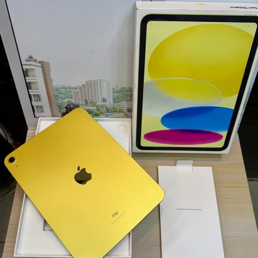 ipad gen-10 64gb yellow wifi only